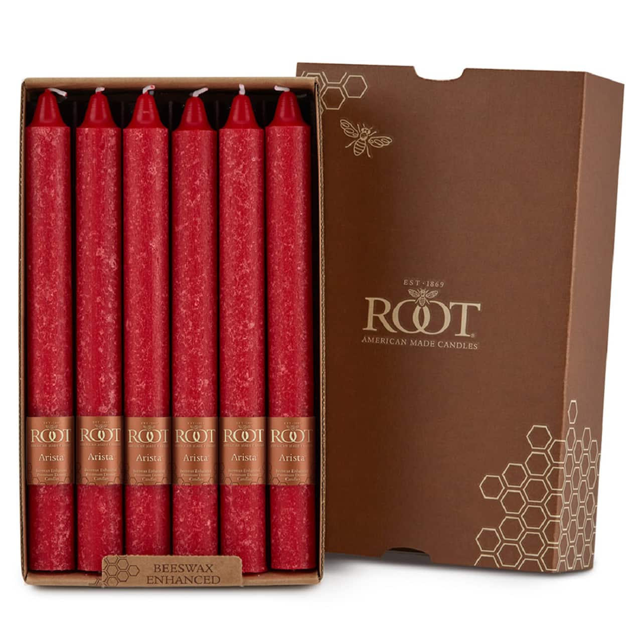 Root Candles 9" Unscented Timberline™ Arista™ Taper Candles, 12ct.
